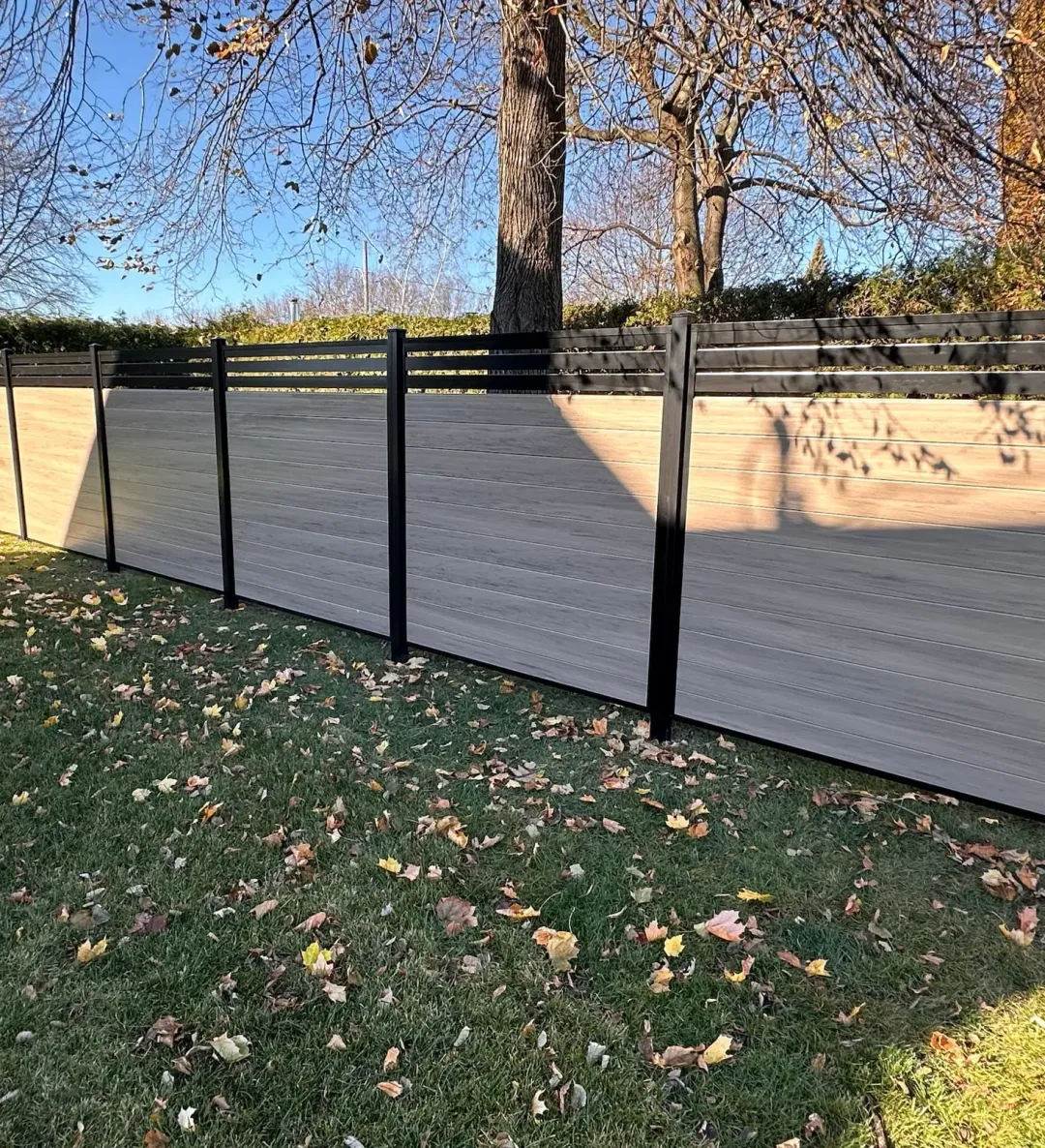 PVC fence