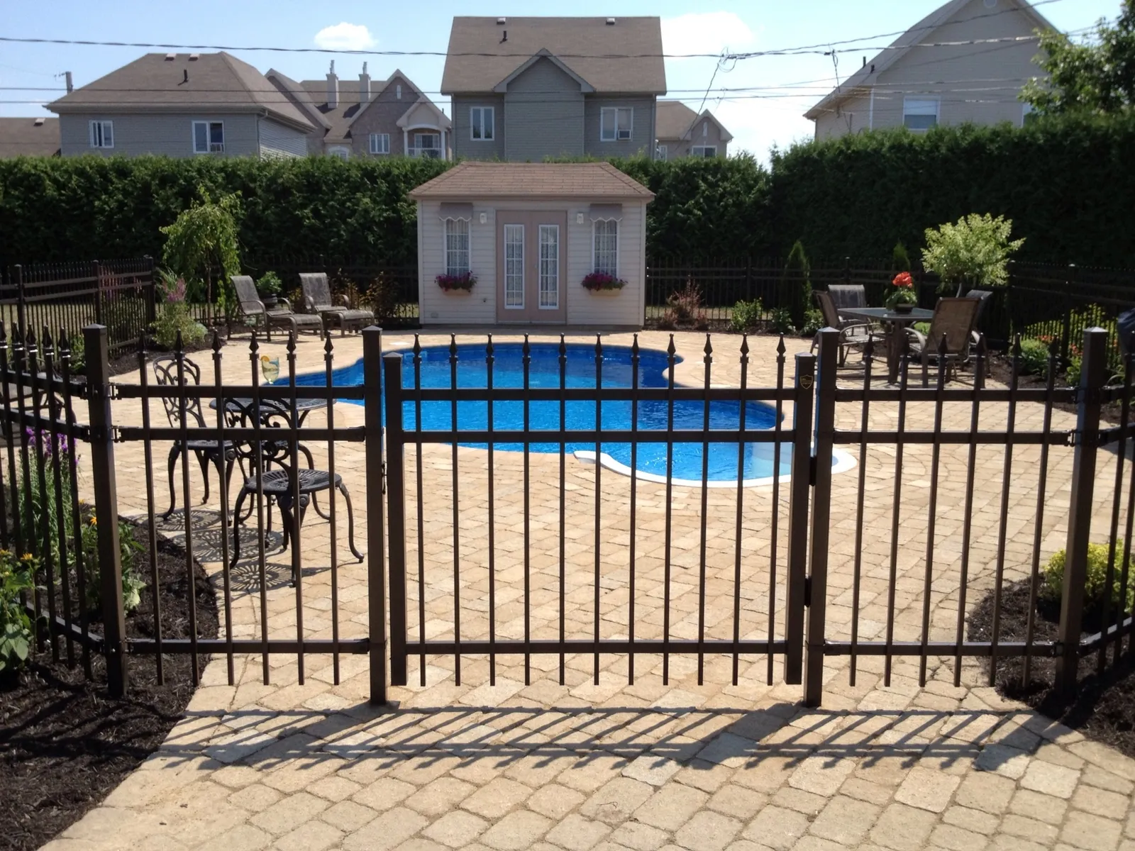Clôture piscine n° 019